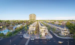 Lợi thế vị trí của nhà phố quảng trường Central Plaza